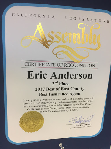 Insurance Agency «Eric Andersen - State Farm Insurance Agent», reviews and photos