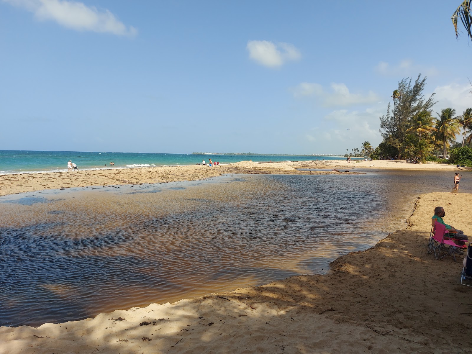 Foto von Playa Rio Grande mit lange, gerade küste