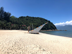 Foto av Tien Sa Beach och bosättningen