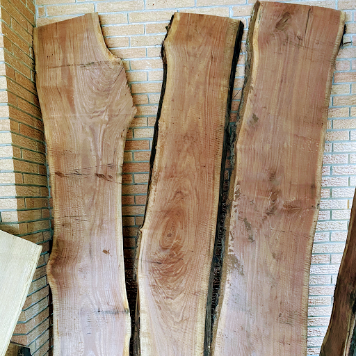 3 wood slabs