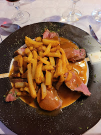 Plats et boissons du Restaurant français Chez Jeanne La Fermière à Riolas - n°7