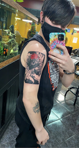 Explore hannibal tattoo ideas, creative tattoo ideas in Taylor, available at Babydolls Tattoos