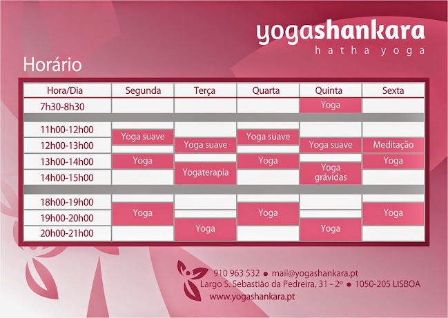 Comentários e avaliações sobre o Yoga Shankara - Lisboa