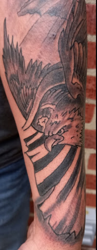 Explore wolf pack tattoo ideas, creative tattoo ideas in Meridian, available at SK-Tattoo1