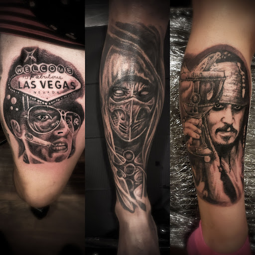 Explore girlfriend name tattoo ideas, creative tattoo ideas in Sheridan, available at BlackbearInk Studio LLC