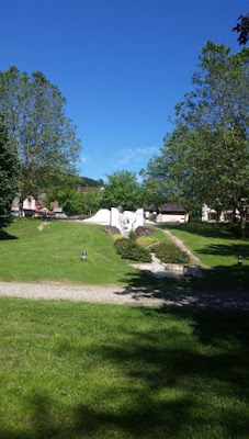 Parc thermal à Cransac