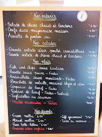 Carte du Édouard Brasserie à Amilly