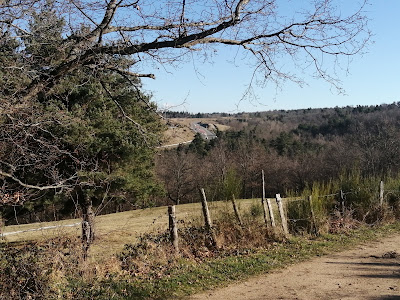 Chemin du Monthaut à Saint-Marcellin-en-Forez