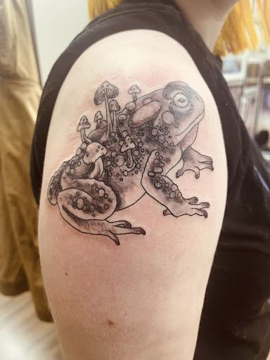 Explore tattoo ideas for triceps, creative tattoo ideas in Cleveland, available at Addicted Body Arts Studio