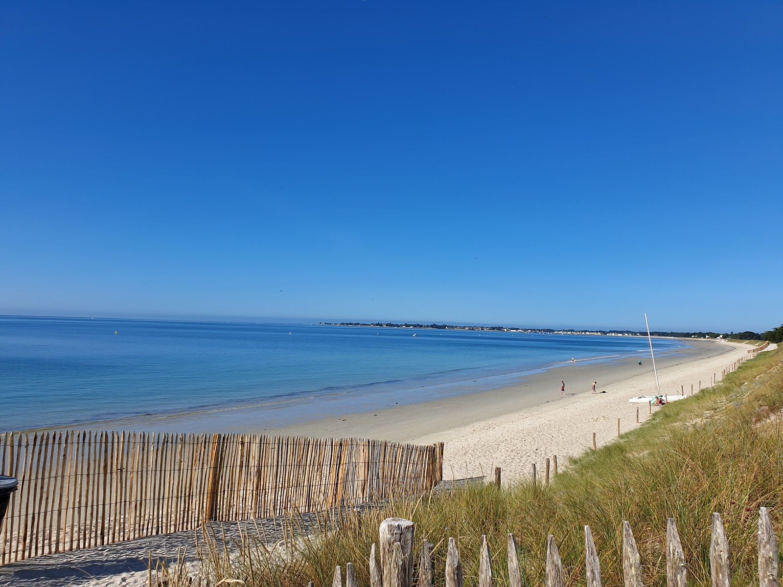 Photo de Plage de Kermor zone sauvage
