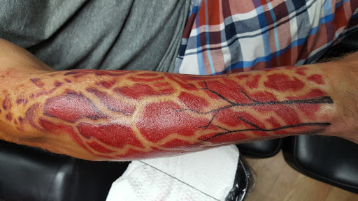 Explore dreamcatcher tattoo ideas, creative tattoo ideas in Little Falls, available at Skyline Tattoo Studio