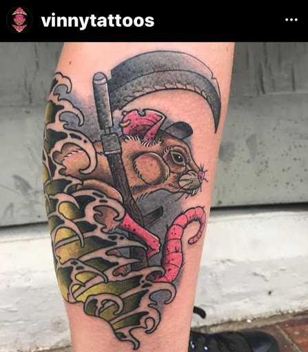 Explore armpit tattoo ideas, creative tattoo ideas in Marietta, available at Lucky Draw Tattoos III