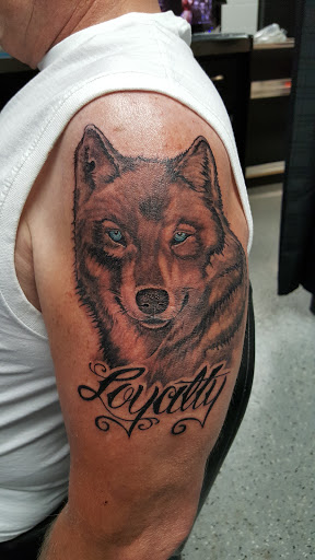 Explore mountain tattoo ideas for men, creative tattoo ideas in Wichita, available at Body Canvas Tattooing