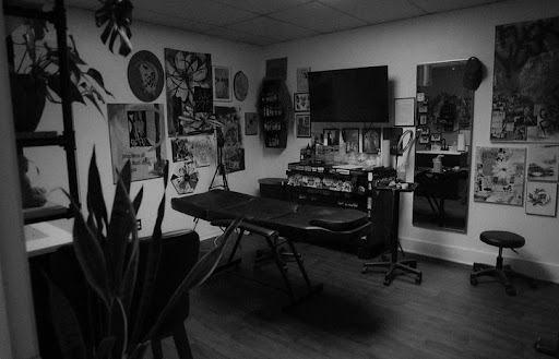 Explore flower tattoo ideas, creative tattoo ideas in Oskaloosa, available at Soul Ink Tattoo Studio