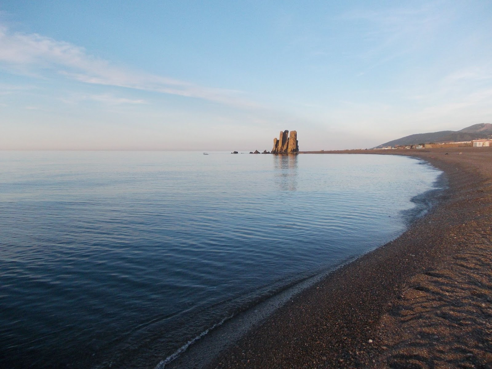 Foto von Plage Tighza mit lange bucht