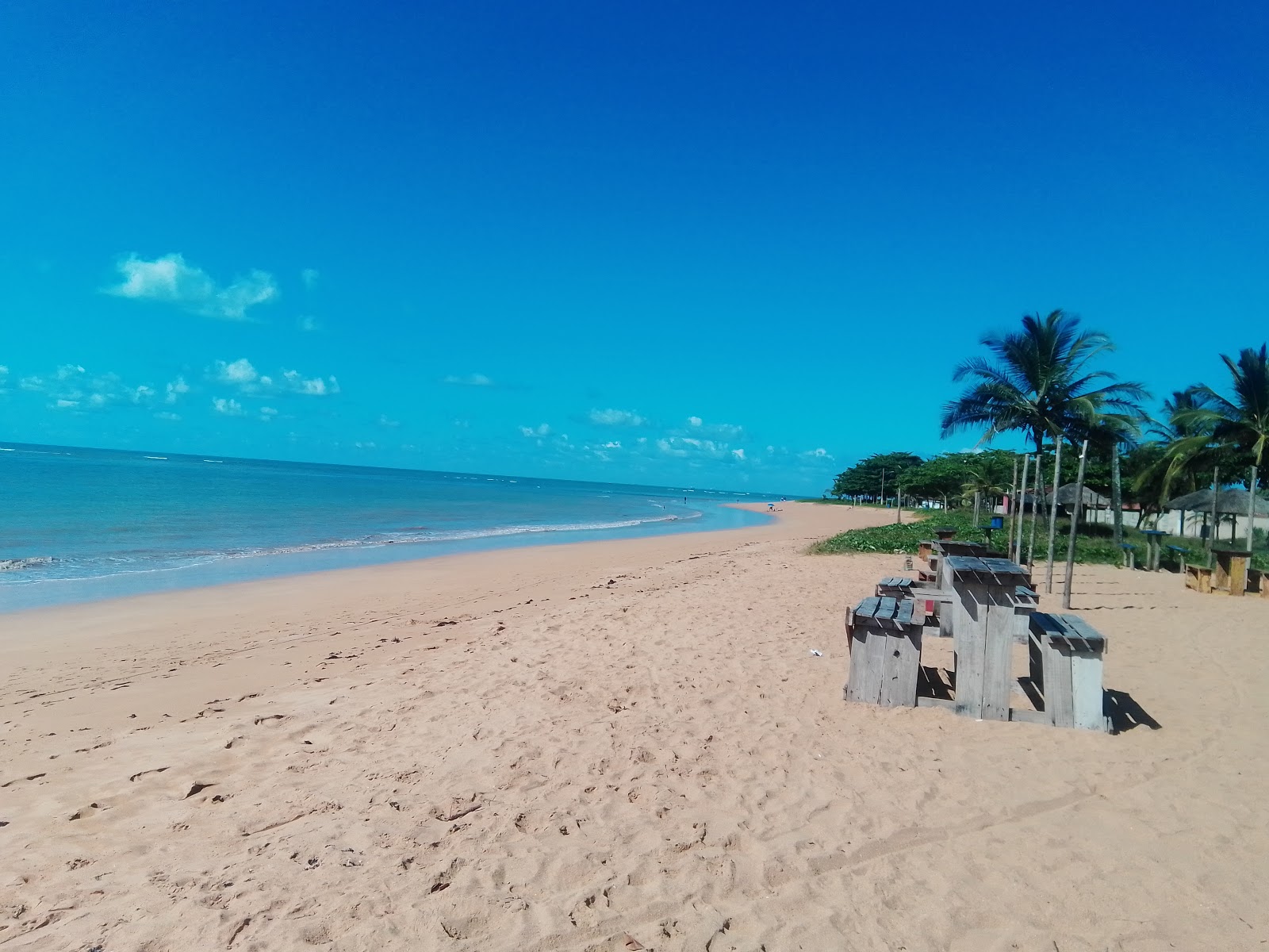 Foto av Jacaraipe stranden med lång rak strand