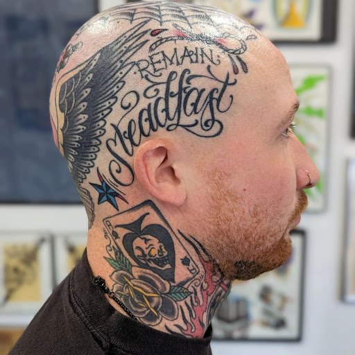 Explore dead dad tattoo ideas, creative tattoo ideas in Bargersville, available at Angels and Demons Tattoo