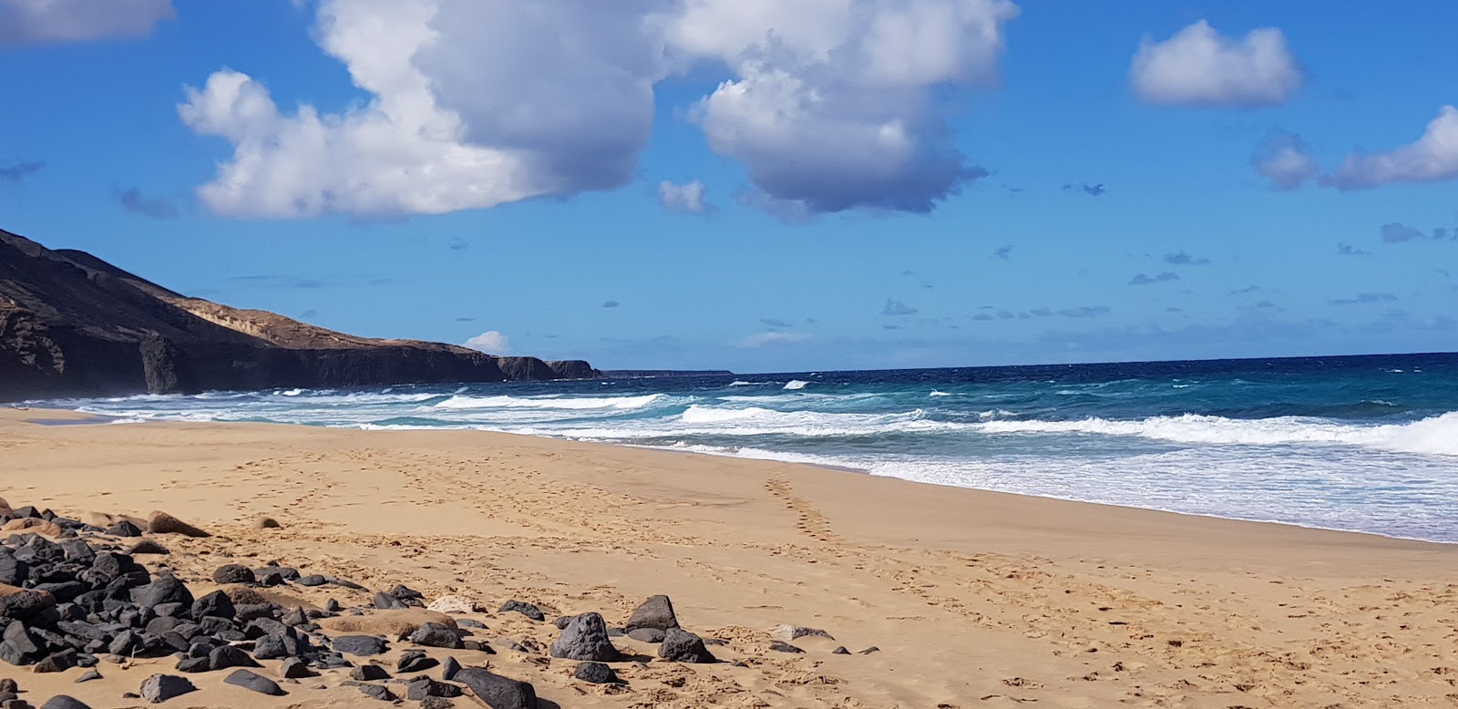 Photo of Cofete Beach with bright sand surface