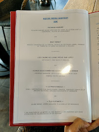 Bistrot 1954 à Plougonvelin menu