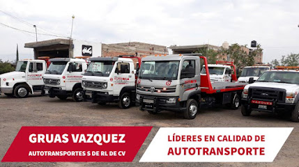Grúas Vázquez Autotransportes S de RL de CV