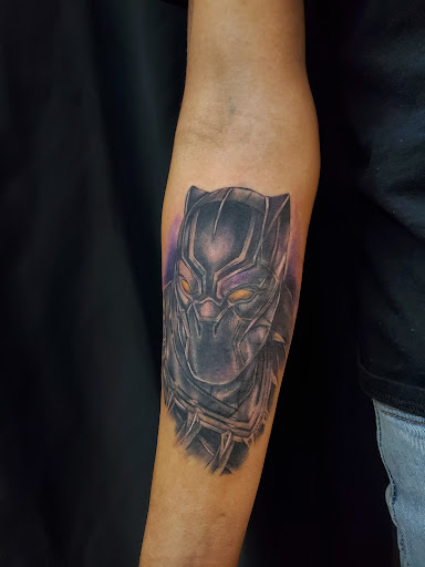 Explore unique sleeve tattoo ideas for females, creative tattoo ideas in Riverside, available at Darkstar Tattoo CA