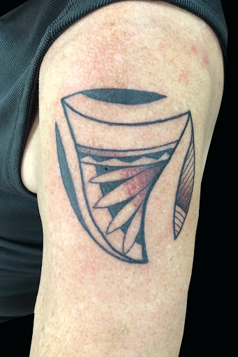 Explore small stitch tattoo ideas, creative tattoo ideas in Lahaina, available at Sweet Trade Tattoo