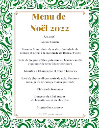 Logis Restaurant Château De La Marjolaine à Essômes-sur-Marne menu