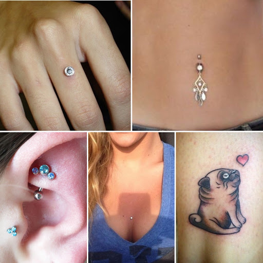 Explore cute finger tattoo ideas, creative tattoo ideas in Elko, available at Tom Custom Tattoos and Body Piercing Studio