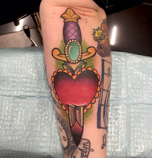 Explore real madrid tattoo ideas, creative tattoo ideas in Addison, available at Cat Tattoo