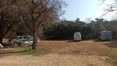 Parking randonnée à Sainte-Anastasie