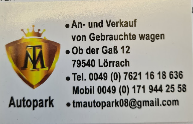 TM Autopark inh. Dheini Tarek - Riehen