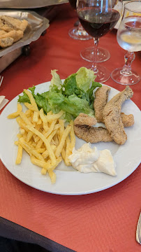 Poisson frit du Restaurant français A la Couronne à Carspach - n°6