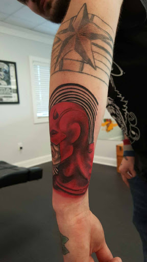 Explore partners name tattoo ideas, creative tattoo ideas in Carmel, available at Indiana Tattoo Company