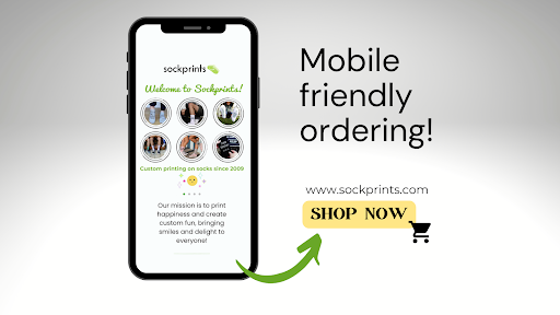 sockprints Custom printed socks and more No minimums image