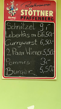 Waldgasthof Hart à Laberweinting carte
