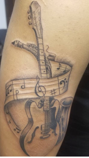 Explore outdoors tattoo ideas, creative tattoo ideas in Keyport, available at Taboo Tattoos