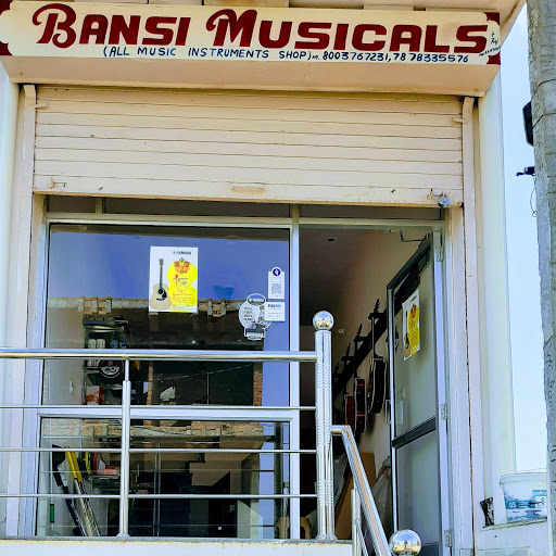 Bansi Musical (Music instrument store) Guitar keyboard harmonium ukulele violin drums cajon etc.