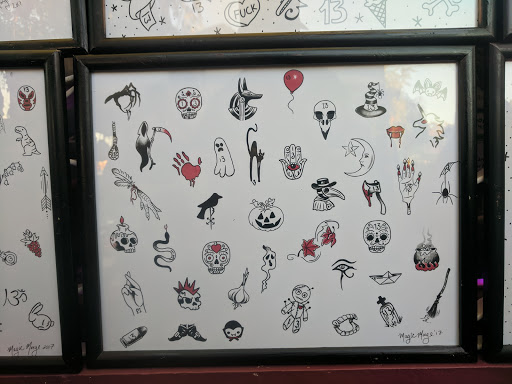 Explore good neck tattoo ideas, creative tattoo ideas in Phoenix, available at Lady Luck Tattoo Phoenix