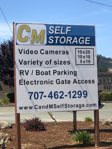 Self-Storage Facility «C & M Self Storage», reviews and photos, 297 Brush St, Ukiah, CA 95482, USA