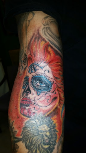 Explore grunge tattoo ideas, creative tattoo ideas in Odessa, available at Little Dragon Tattoos Studio