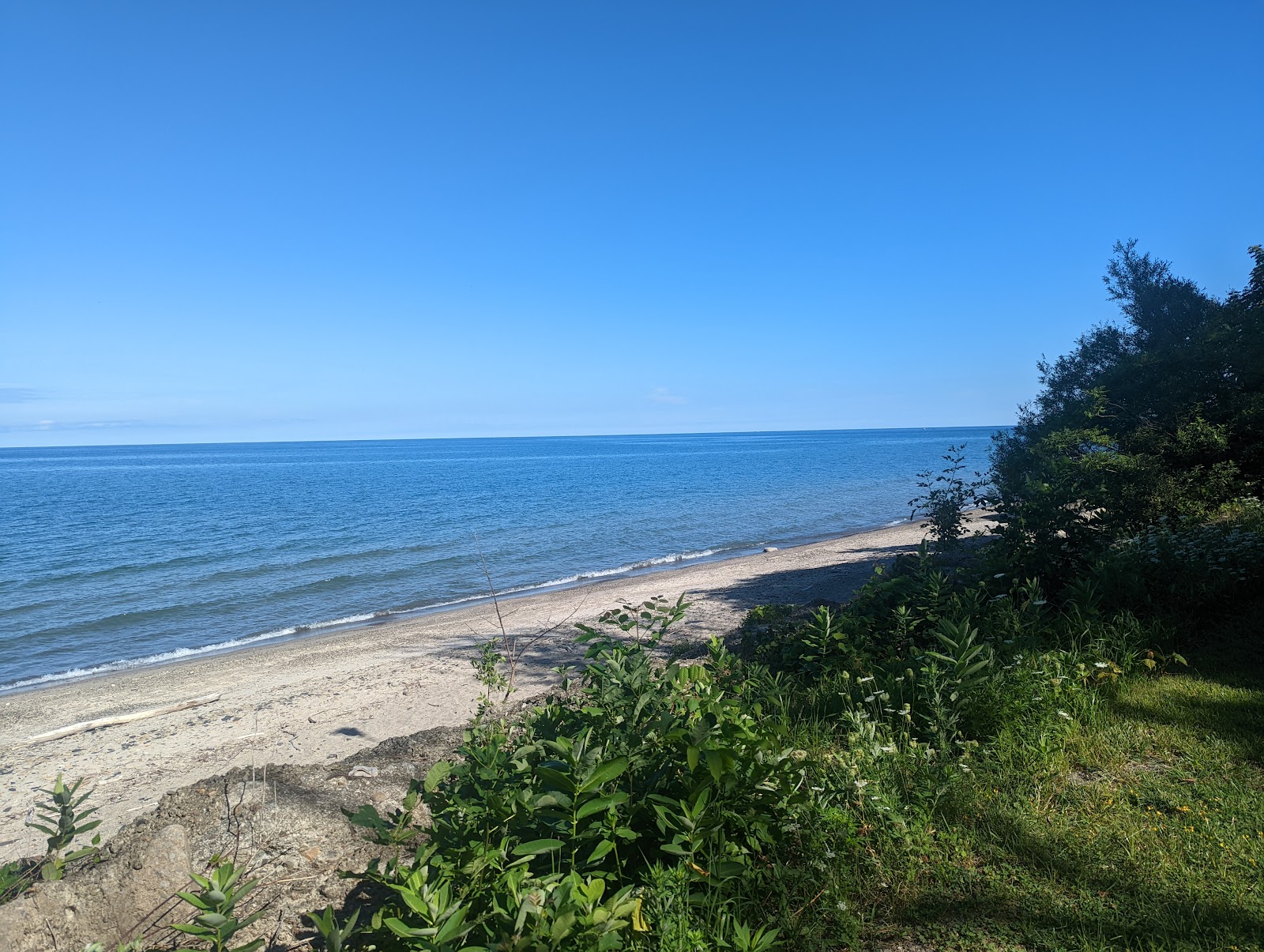 Foto av Point Gratiot Beach med hög nivå av renlighet