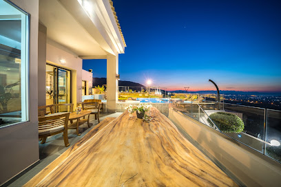 Villa Kedria with a panoramic ocean view