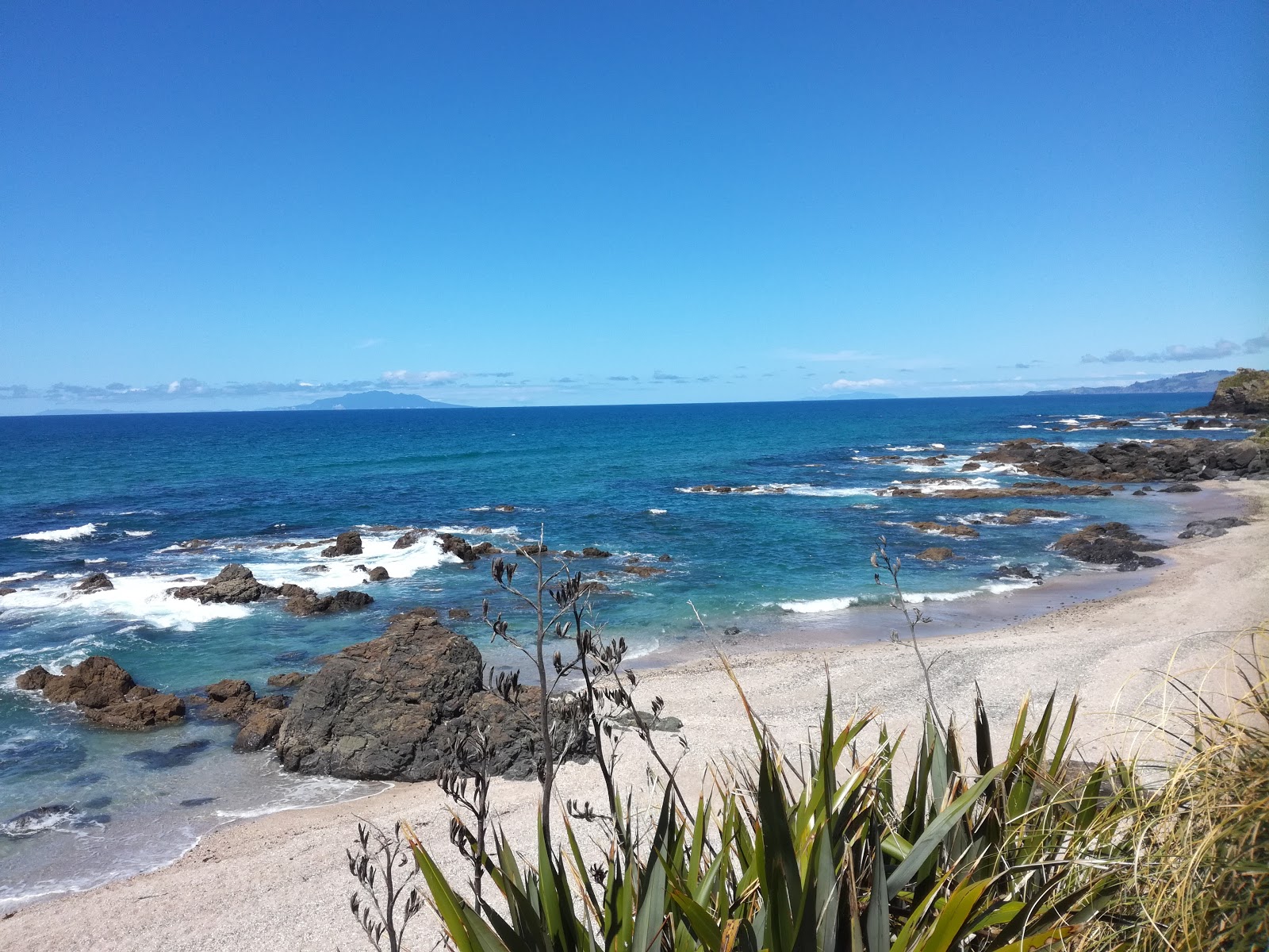 Fotografie cu Te Arai Beach - locul popular printre cunoscătorii de relaxare