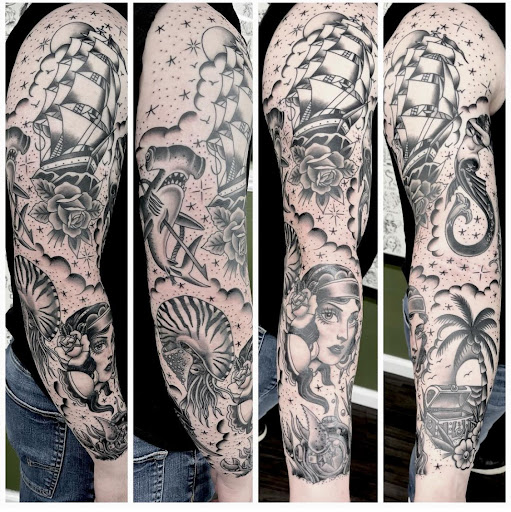 Explore steelers tattoo ideas, creative tattoo ideas in Twentynine Palms, available at Hilltop Tattoo Company