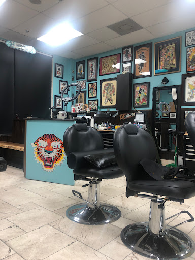 Explore nautical star tattoo ideas, creative tattoo ideas in Boca Raton, available at Black Pelican Tattoo