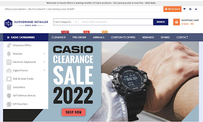 The Casio Shop SA (New product sales only)