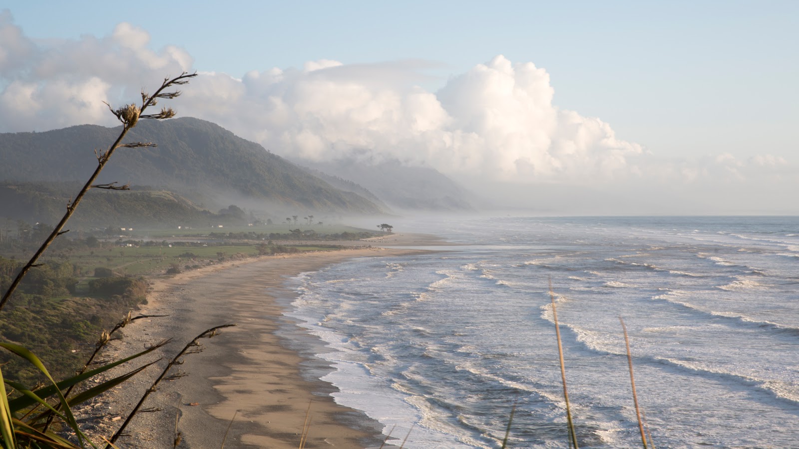 Mokihinui Beach的照片 位于自然区域