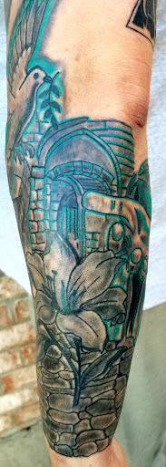 Explore small forearm tattoo ideas for guys, creative tattoo ideas in Meridian, available at SK-Tattoo1