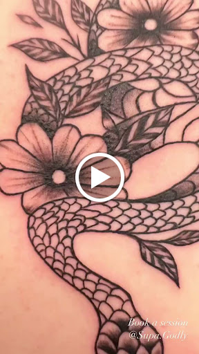 Explore back tattoo ideas for women, creative tattoo ideas in Abington, available at Ink Boss Tattoo & Piercing Studio