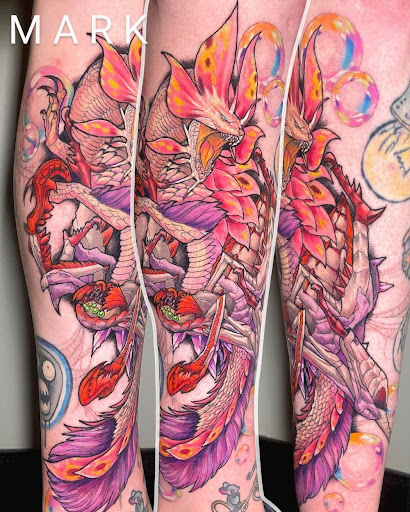 Explore fineline tattoo ideas, creative tattoo ideas in West Palm Beach, available at Ink and Pistons Tattoos & Gallery